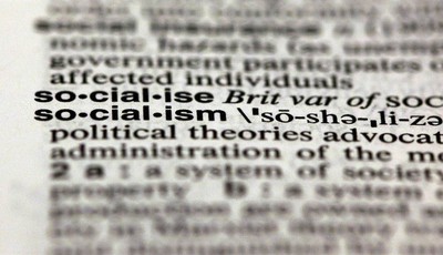 
              The word socialism, from the 11th edition of Merriam-Webster
